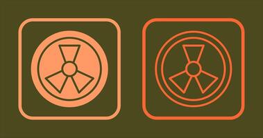 radiation icône conception vecteur