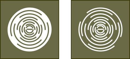 conception d'icône de labyrinthe vecteur