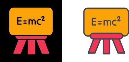 formule icône conception vecteur