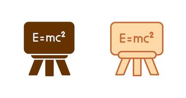 formule icône conception vecteur