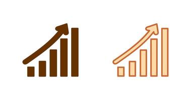 conception d'icône de statistiques vecteur