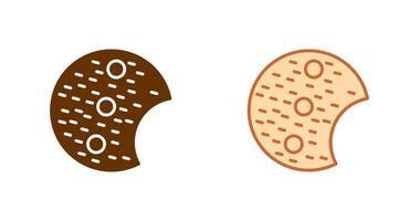 conception d'icône de cookie vecteur