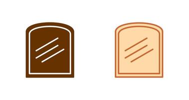 conception d'icône de pain grillé vecteur