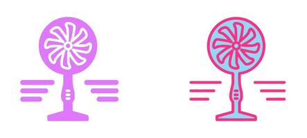 conception d'icône de ventilateur vecteur