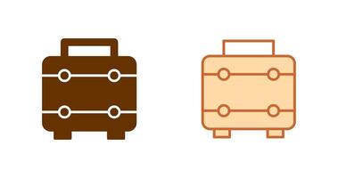 conception d'icône de valise vecteur