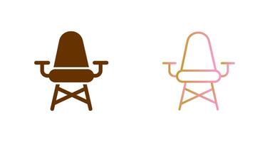 élégant chaise icône conception vecteur