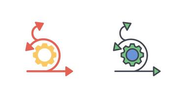agile icône conception vecteur
