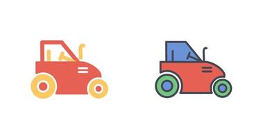 conception d'icône de tracteur vecteur