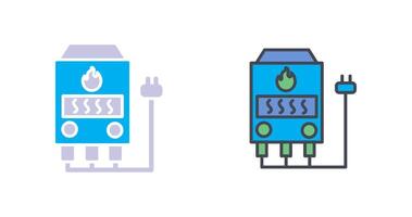 conception d'icône de four électrique vecteur