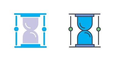 le sable verre icône conception vecteur