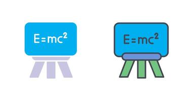 formule icône conception vecteur