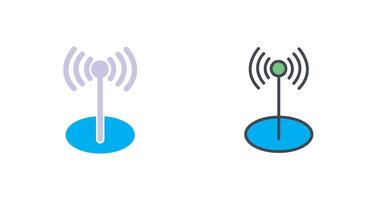 signal icône conception vecteur