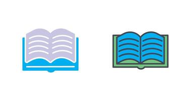 conception d'icône de livres vecteur