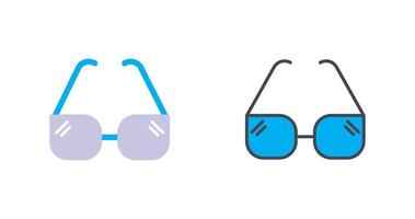 conception d'icône de lunettes de soleil vecteur