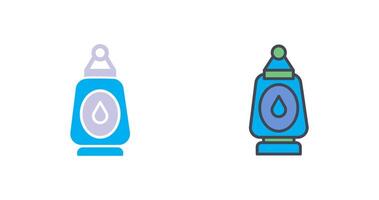 conception d'icône de lanterne vecteur