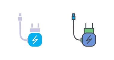 conception d'icône de chargeur vecteur