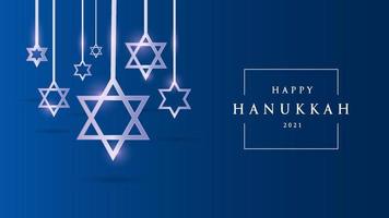 conception de fond joyeux jour de hanukkah vecteur