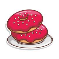 délicieux Donut ilustration vecteur