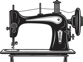 précision purl élégant pour adapté couture machine élégant couture noir pour lisse couture machine vecteur