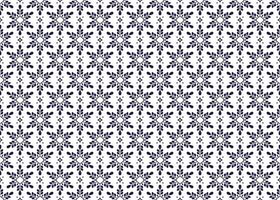 symbole fleurs forme sur blanc arrière-plan, ethnique en tissu sans couture modèle conception pour chiffon, tapis, batique, fond d'écran, emballage etc. vecteur