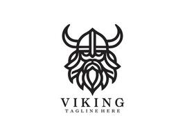 viking logo conception modèle vecteur