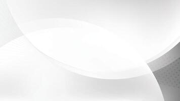abstrait blanc et gris couleur, moderne conception rayures Contexte avec géométrique rond forme. illustration. vecteur