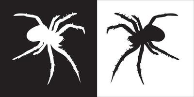 illustration image de araignée icône vecteur
