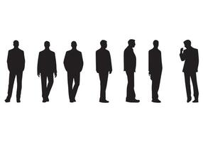 homme en marchant silhouette illustration vecteur