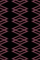 traditionnel ethnique ikat motif en tissu Contexte modèle géométrique .africain ikat broderie ethnique Oriental modèle noir Contexte fond d'écran. résumé, illustration.texture, cadre, décoration. vecteur