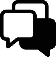 commentaire icône image pour élément conception de bavarder et la communication symbole vecteur