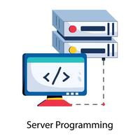 programmation de serveur à la mode vecteur