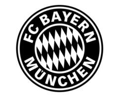 Bayern Munich logo symbole conception Espagne Football européen des pays Football équipes illustration vecteur