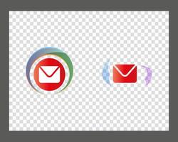 Gmail logo conception Gmail icône conception entreprise logo vecteur