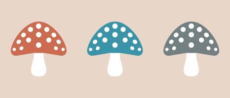 champignon en bonne santé la nature nourriture icône. conception. vecteur