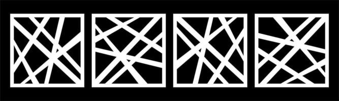 abstrait et tourbillon modèle pour décoration, arrière-plan, et cnc Coupe vecteur