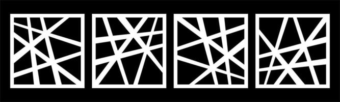 abstrait et tourbillon modèle pour décoration, arrière-plan, et cnc Coupe vecteur