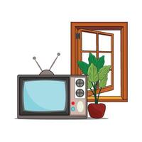 illustration de télévision vecteur