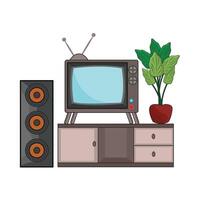 illustration de télévision vecteur