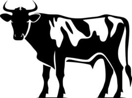 vache - haute qualité logo - illustration idéal pour T-shirt graphique vecteur