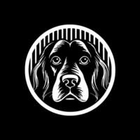 chien, minimaliste et Facile silhouette - illustration vecteur
