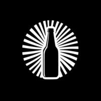 bouteille - haute qualité logo - illustration idéal pour T-shirt graphique vecteur