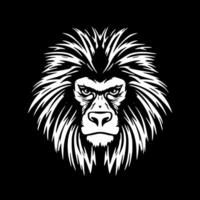 babouin - haute qualité logo - illustration idéal pour T-shirt graphique vecteur