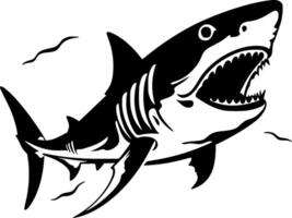 requin - haute qualité logo - illustration idéal pour T-shirt graphique vecteur