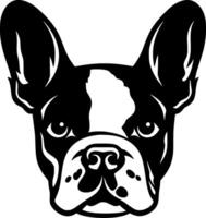 Boston terrier - haute qualité logo - illustration idéal pour T-shirt graphique vecteur