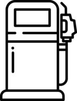 carburant contour illustration vecteur