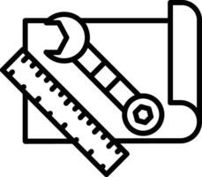 plan contour illustration vecteur