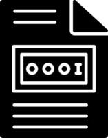 icône de glyphe de contrôle vecteur