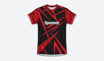 des sports chemise conception prêt à impression Football chemise pour sublimation vecteur