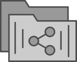 partager la conception d'icônes vecteur