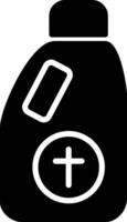 icône de glyphe de détergent vecteur